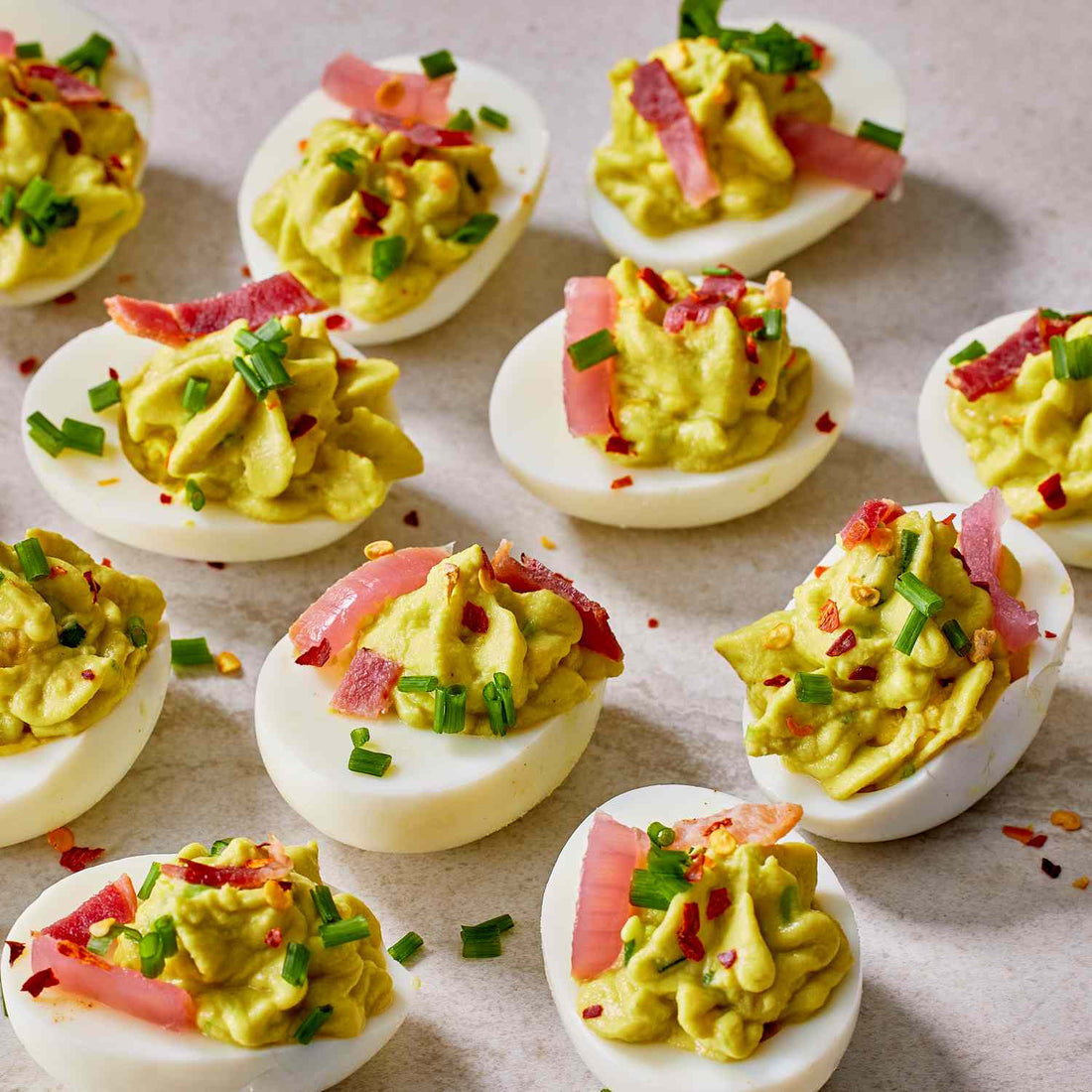 Deviled Eggs D’Esplette