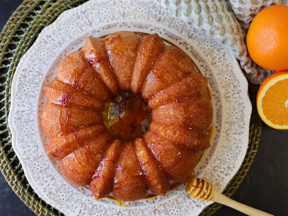Orange Saffron Cake