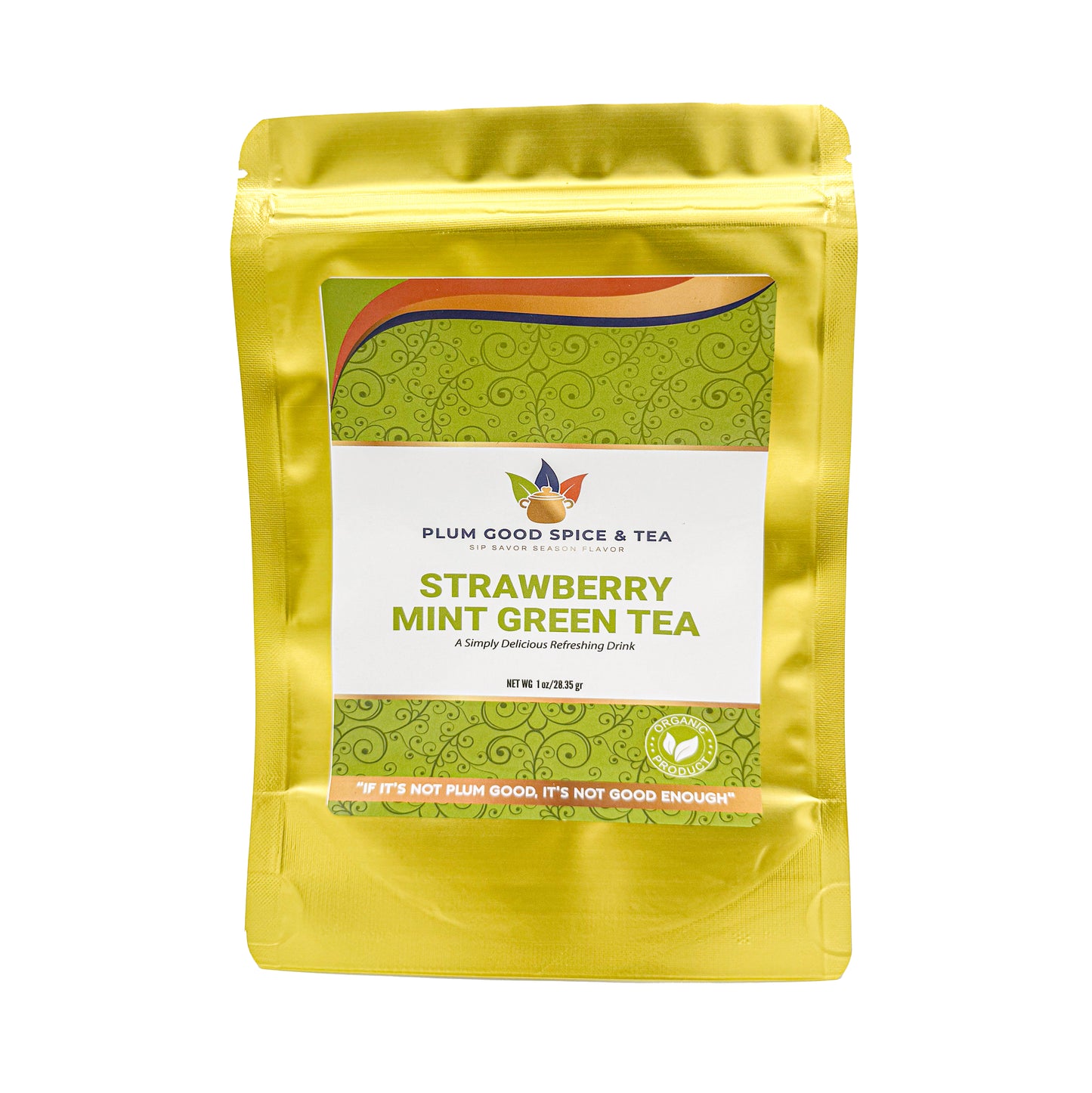 Strawberry Mint Green Tea